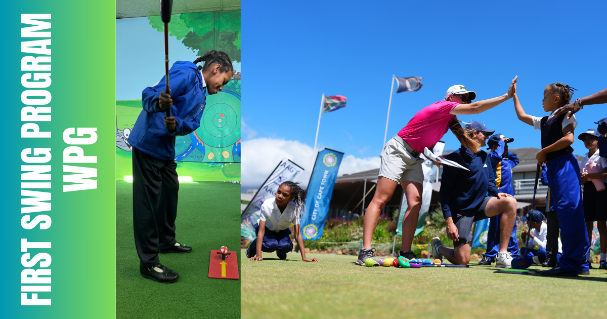 SADGA First Swing Programme Western Province Golf participants