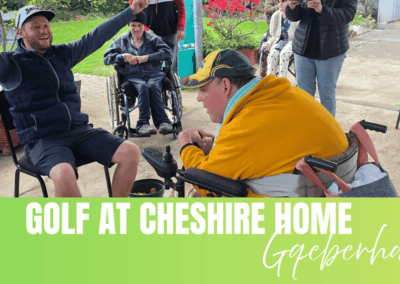 Golf Programme for Adults with Disabilities at Cheshire Home
